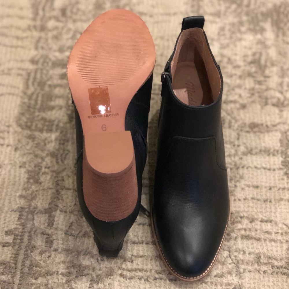 Genuine Leather Booties - Picture 2 of 4